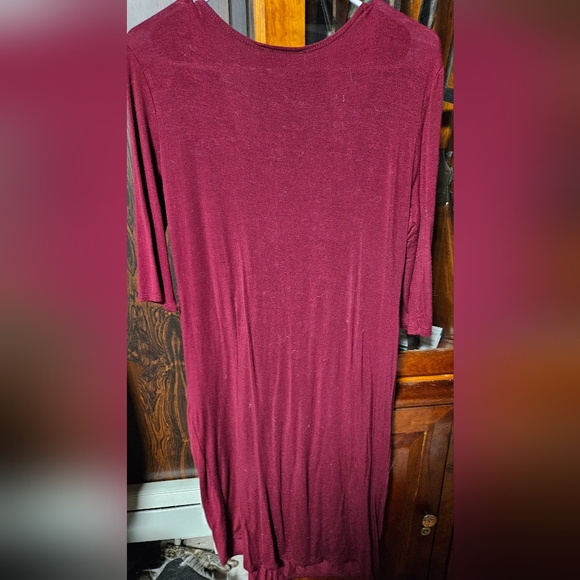 Seranoma Maroon size XL dress. - Picture 3 of 3